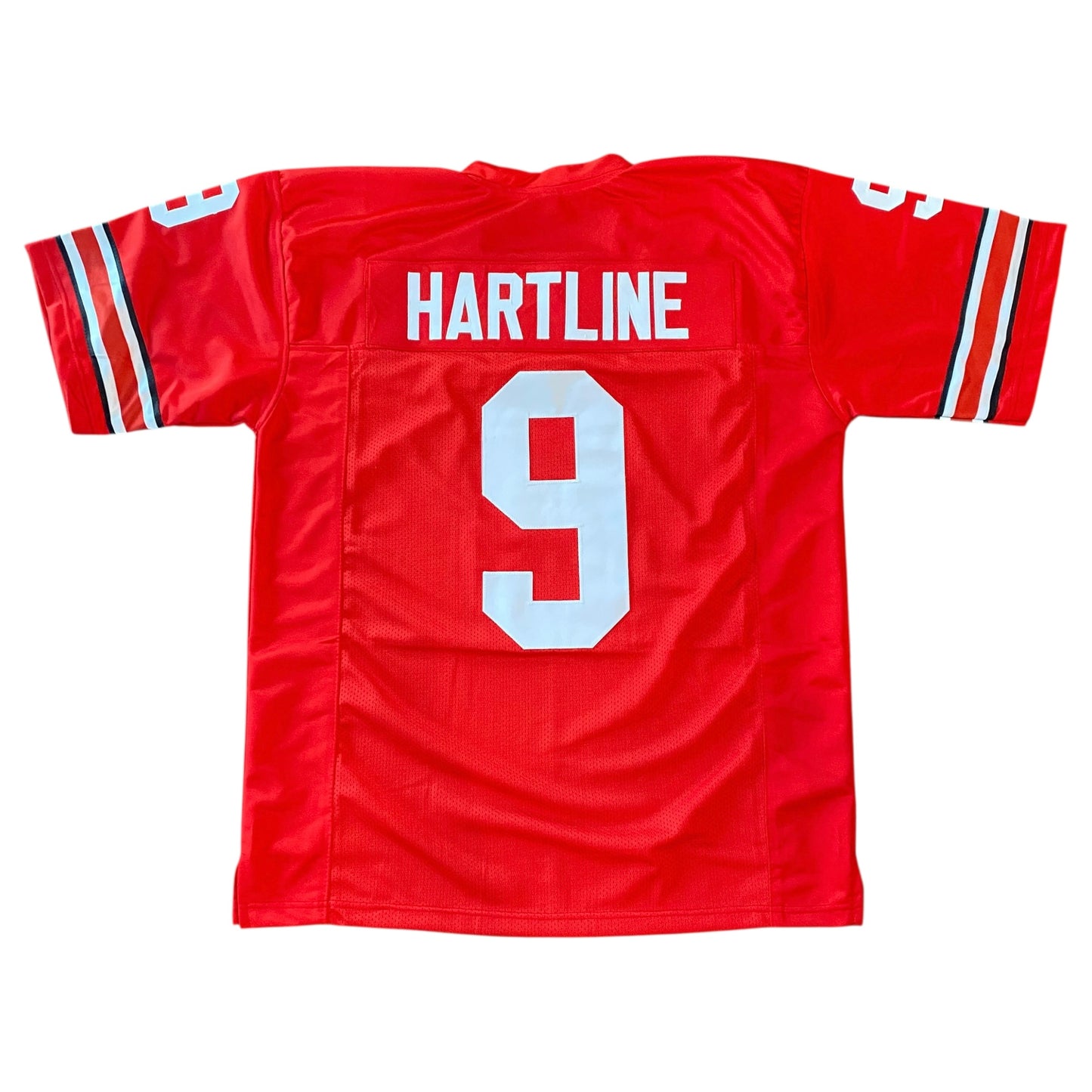 Brian Hartline Signed Red #9 Stitched Jersey - Ohio State Buckeyes Style