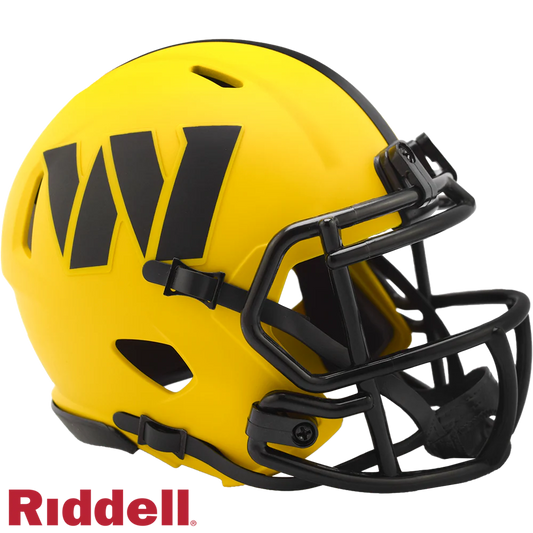 Jacory Croskey-Merritt Signed Washington Commanders Rave Alternate Speed Mini Helmet