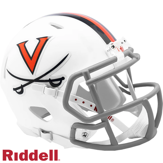 Ronde Barber Signed Virginia Cavaliers Speed Mini Football Helmet
