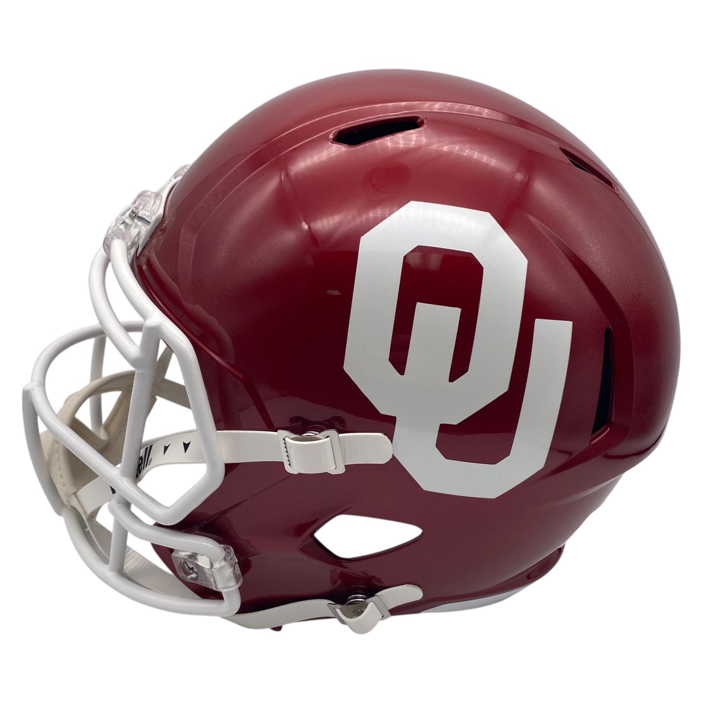 Baker Mayfield Signed Oklahoma Sooners Full Size Replica Helmet 2017 Heisman