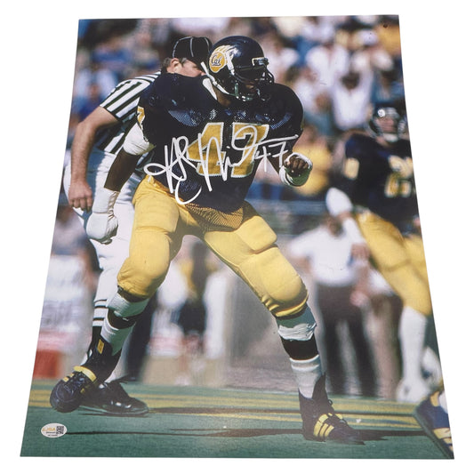 Hardy Nickerson Signed 8x10 Photo - Cal Golden Bears LB