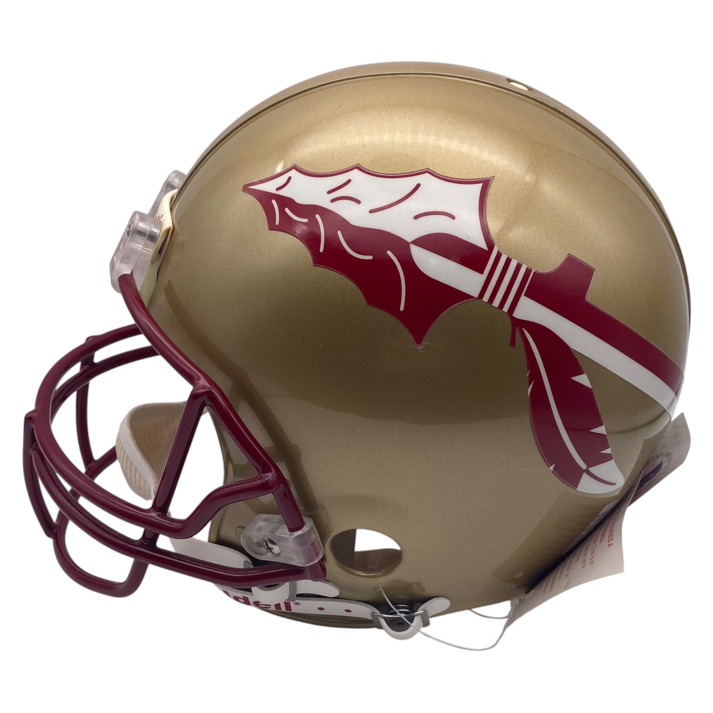 Coach Bobby Bowden 93 99 National Champs Scalp 'Em Signed Florida State Seminoles Full Size Authentic Football Helmet