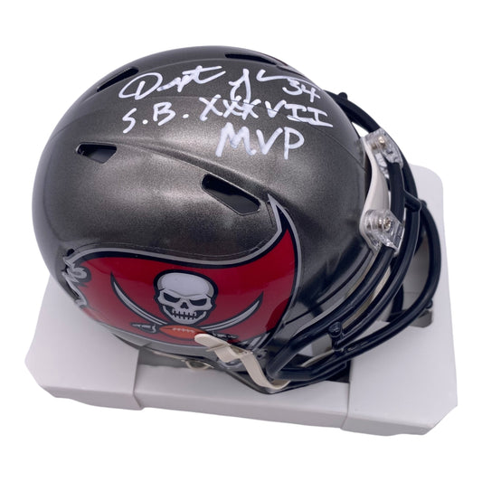 Dexter Jackson Signed Tampa Bay Buccaneers Mini Helmet