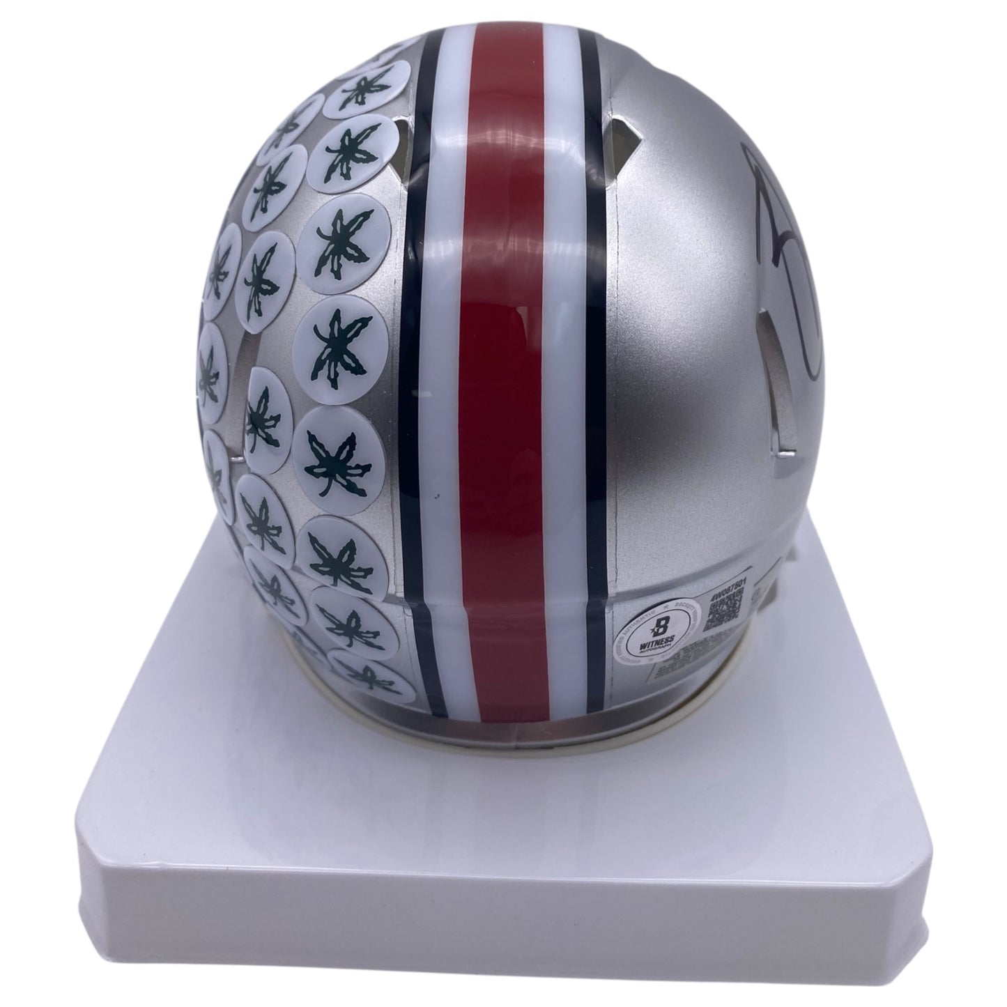 Brian Hartline Signed Ohio State Buckeyes Speed Mini Helmet