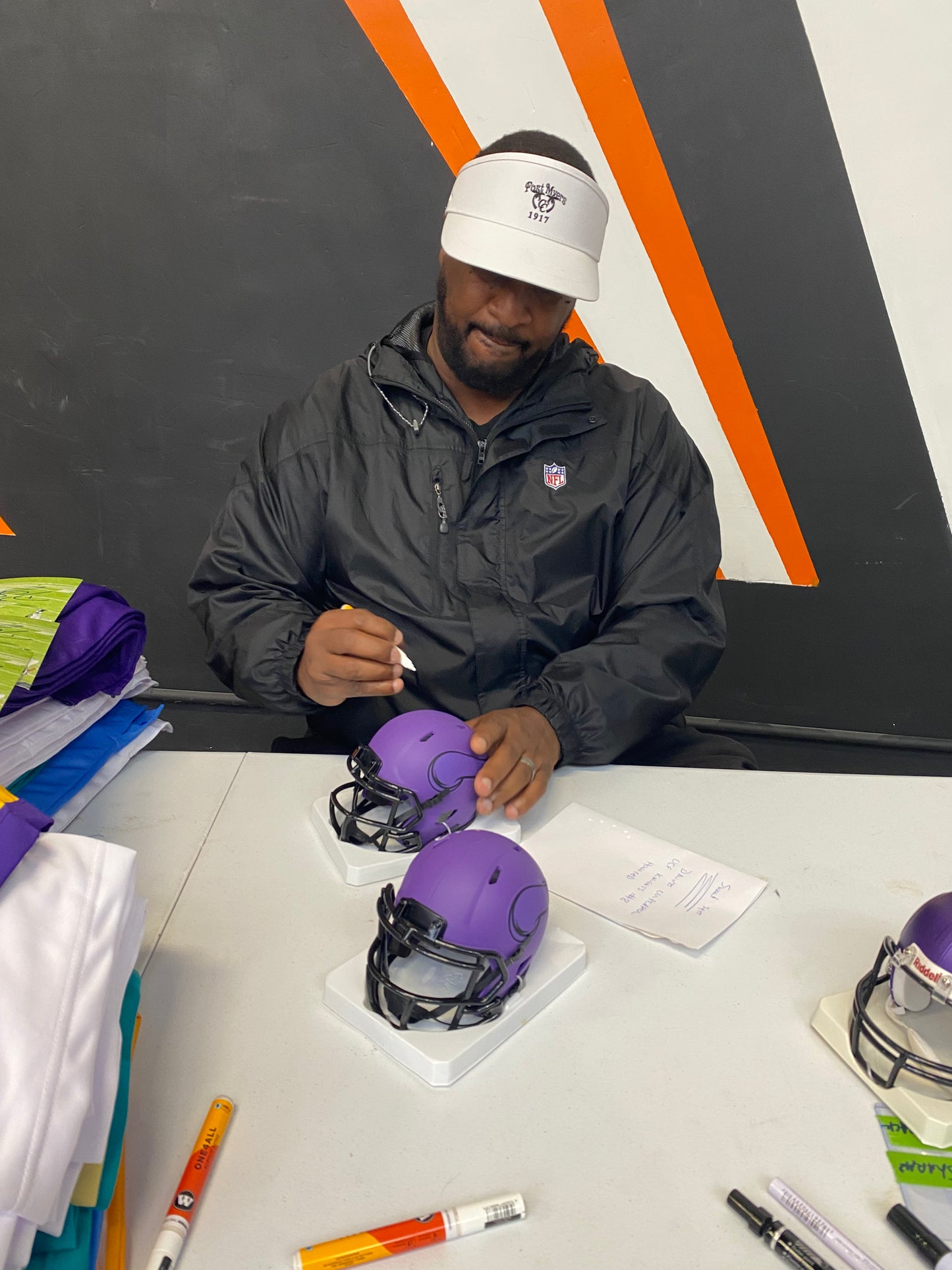 Daunte Culpepper Signed Minnesota Vikings Rave Alternate Speed Mini Helmet