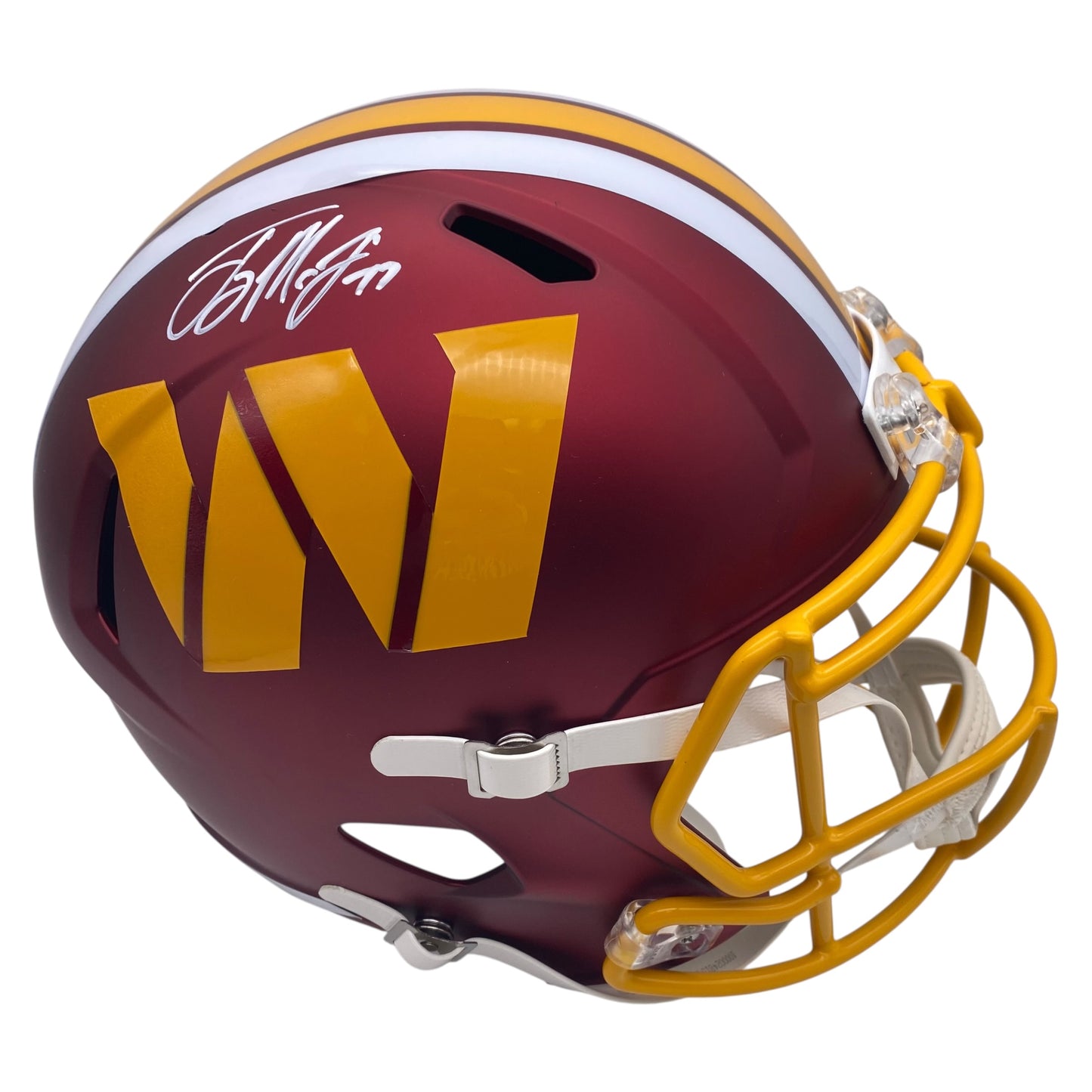 Terry McLaurin Signed Washington Commanders Speed Replica Full Size Football Helmet