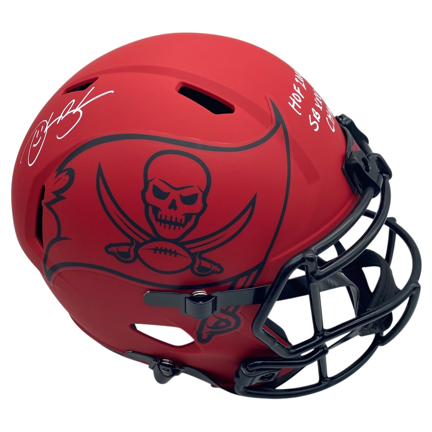 Derrick Brooks Signed Tampa Bay Buccaneers Rave Alternate Full Size Replica Helmet
