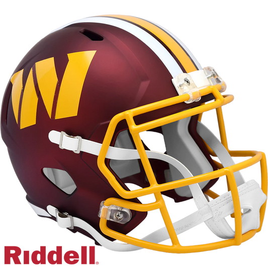 Jacory Croskey-Merritt Signed Washington Commanders 2025 On Field Alternate Speed Replica Helmet