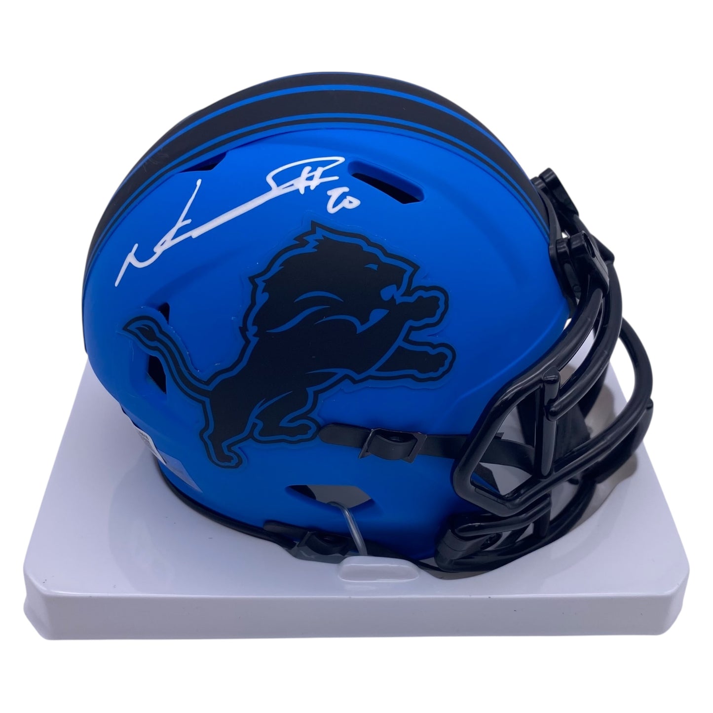 Ndamukong Suh Signed Detroit Lions Rave Alternate Speed Mini Helmet