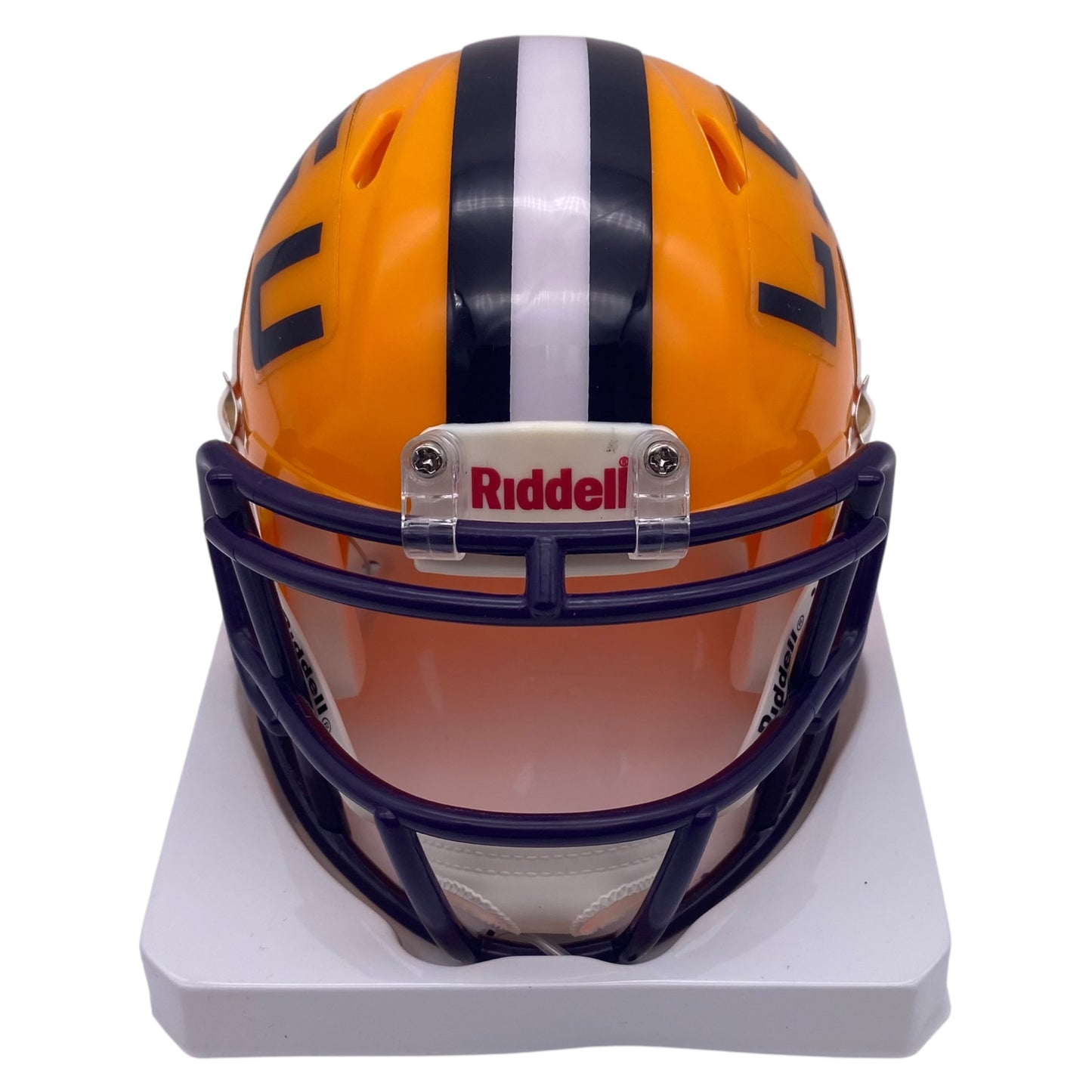 Anthony Booger McFarland Signed LSU Tigers Mini Speed Football Helmet