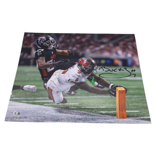 Bucky Irving Signed Tampa Bay Buccaneers 16x20 Photo