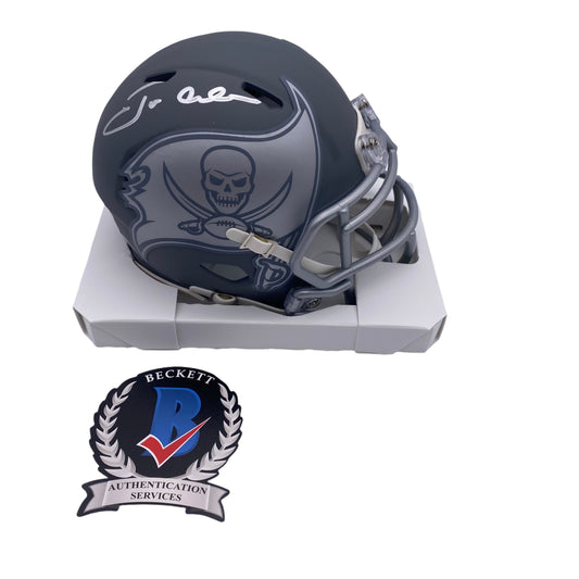 Coach Jon Gruden Signed Tampa Bay Buccaneers Slate Mini Helmet