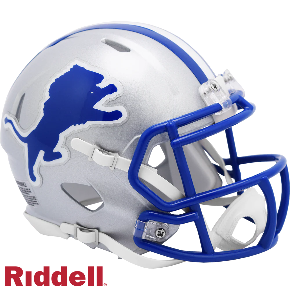 Ndamukong Suh Signed Detroit Lions Throwback Speed Mini Helmet