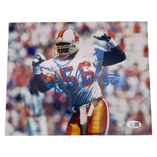 Hardy Nickerson Signed 8x10 Photo - Tampa Bay Buccaneers LB