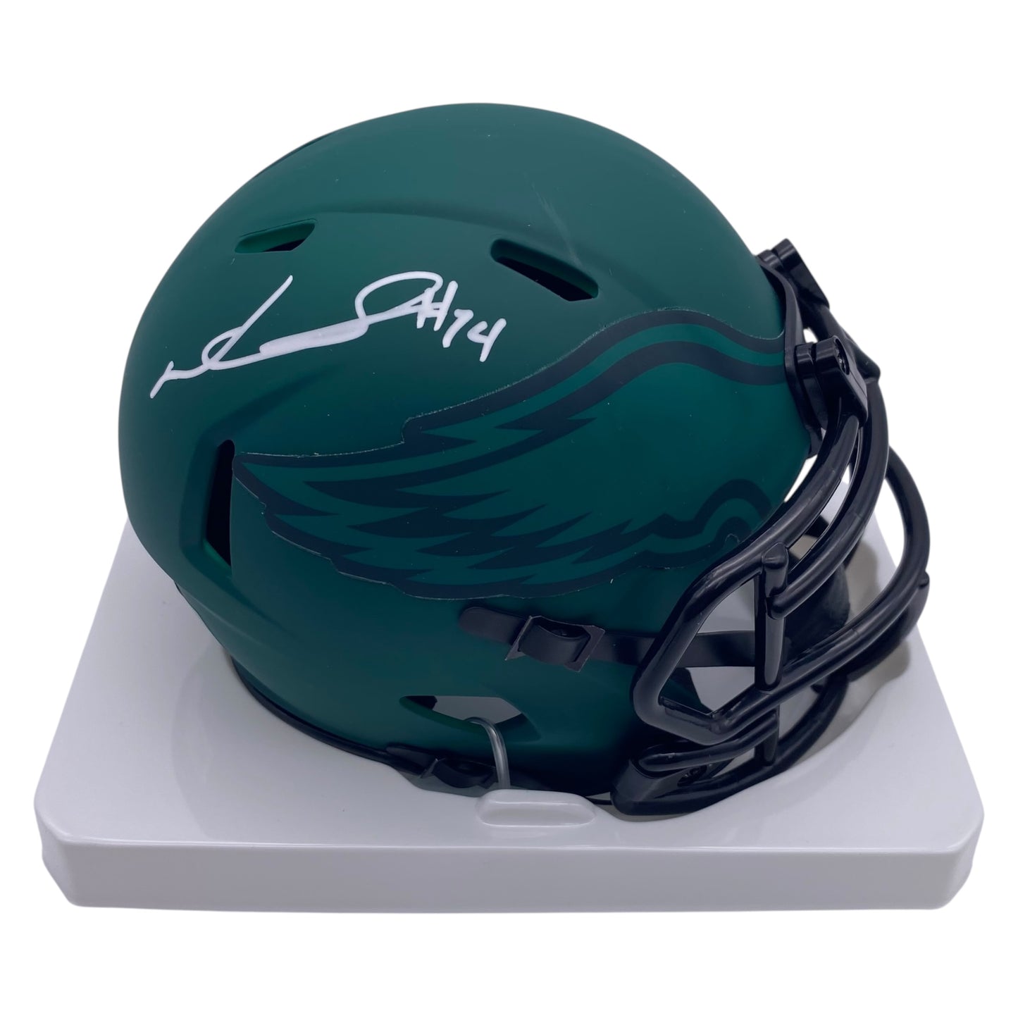 Ndamukong Suh Signed Philadelphia Eagles Rave Alternate Speed Mini Helmet
