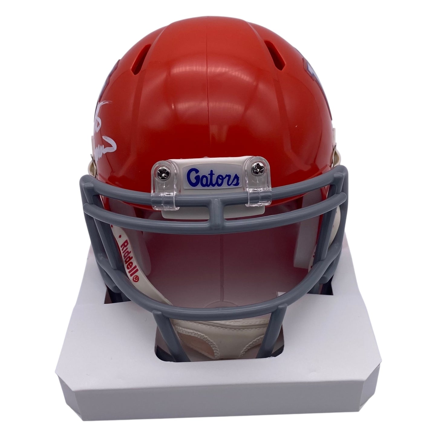Steve Spurrier Signed Florida Gators Mini Speed Football Helmet