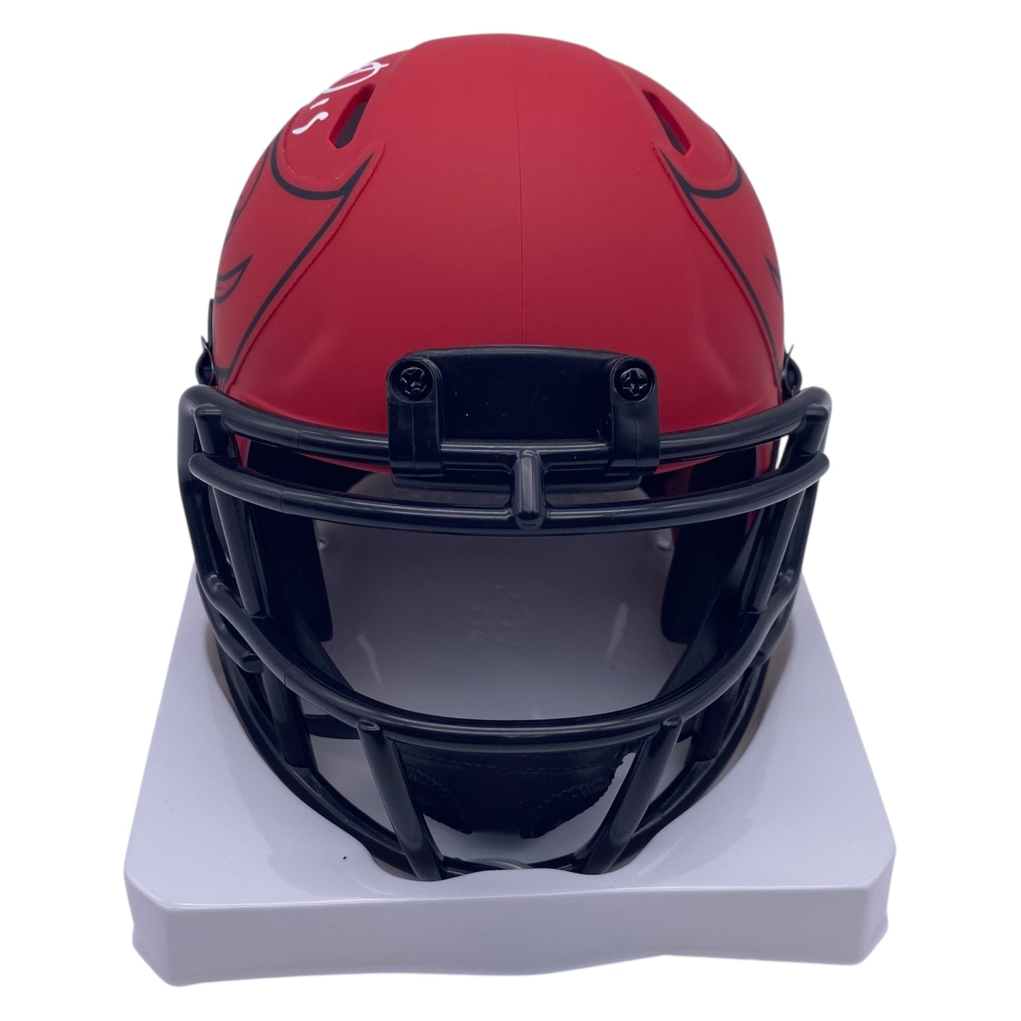 Tez Johnson Signed Tampa Bay Buccaneers Rave Alternate Mini Helmet