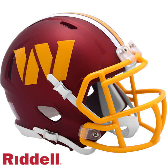 Jacory Croskey-Merritt Signed Washington Commanders 2025 On Field Alternate Speed Mini Helmet