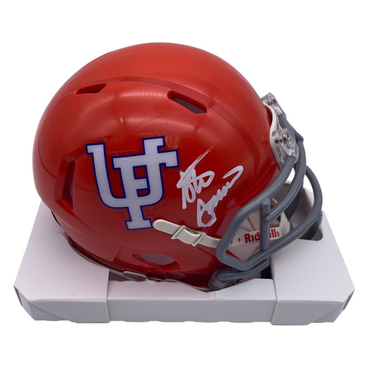 Steve Spurrier Signed Florida Gators Mini Speed Football Helmet