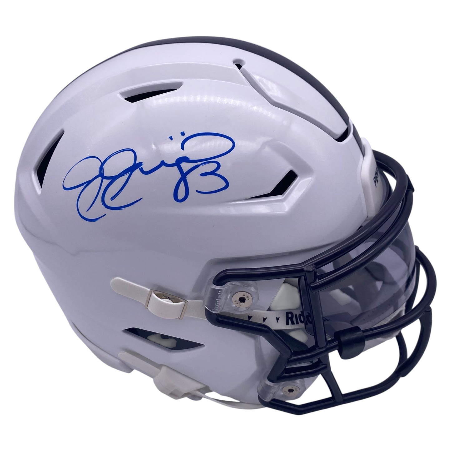 Joe Jurevicius Signed Penn State Nittany Lions SpeedFlex MIDI Mid-Size Football Helmet