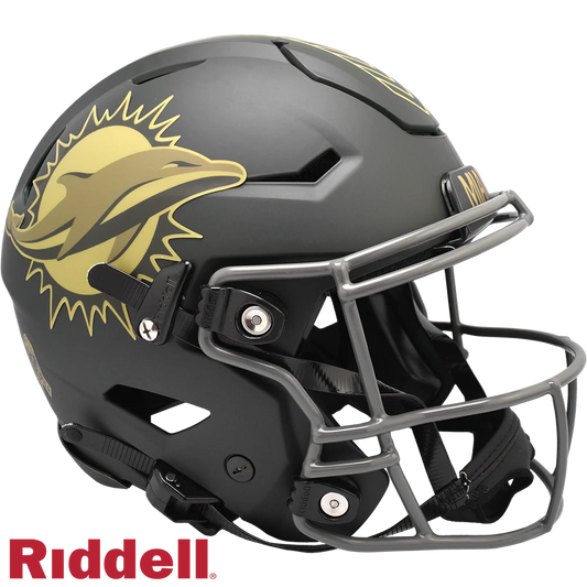 Brian Hartline Signed Miami Dolphins Alternate SpeedFlex Full Size Helmet