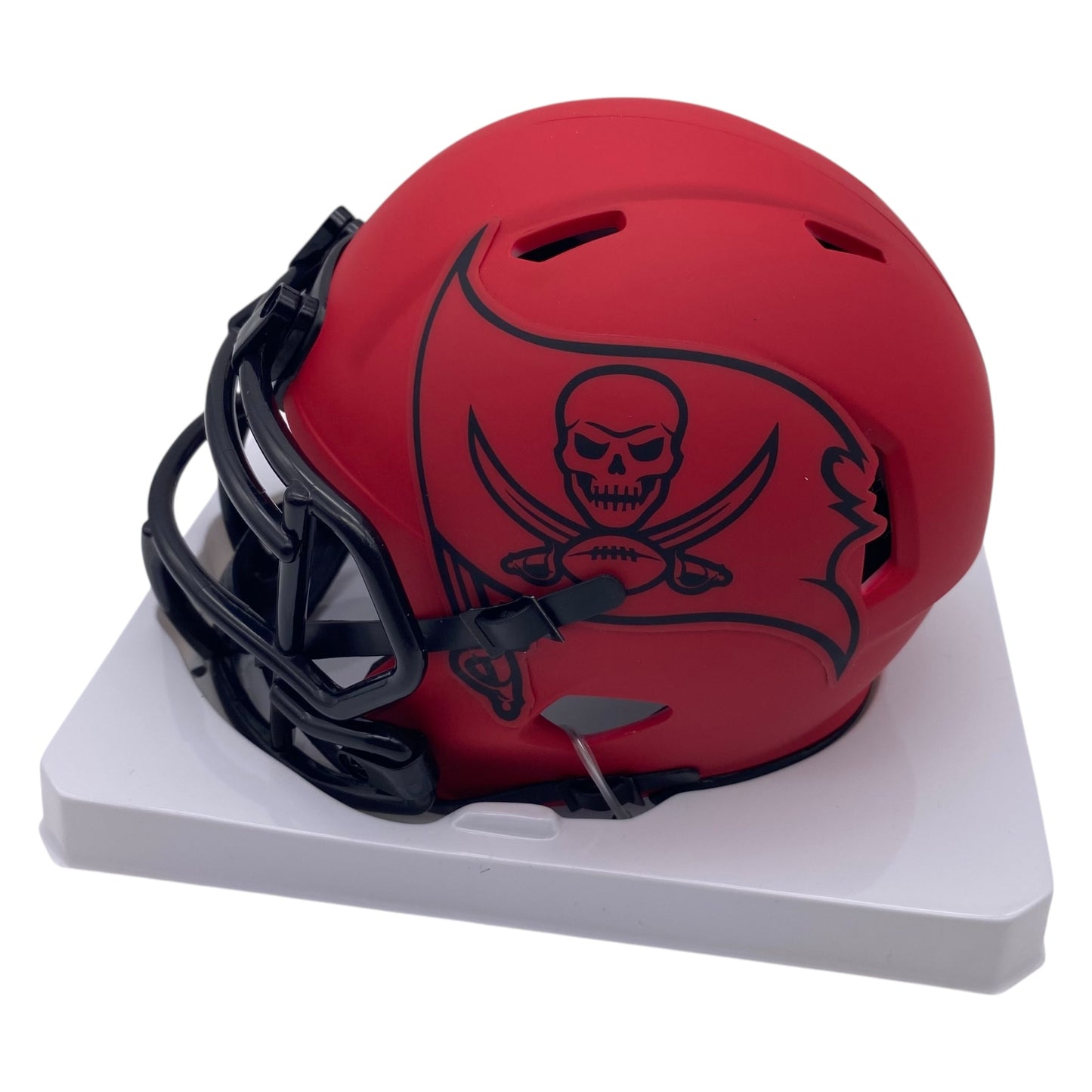 Mike Alstott Signed Tampa Bay Buccaneers Rave Alternate Speed Mini Helmet