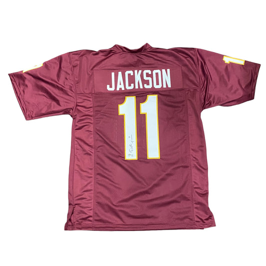 Dexter Jackson signed Garnett #11 stitched jersey - Florida State Seminoles Style