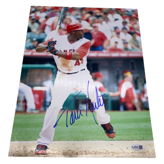 Torii Hunter Signed Anaheim Angels 11x14 Photo
