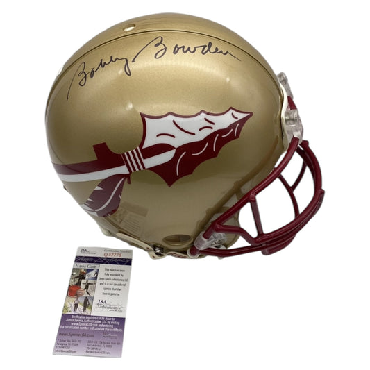 Coach Bobby Bowden 1993 1999 National Champs Signed Florida State Seminoles Full Size Authentic Football Helmet