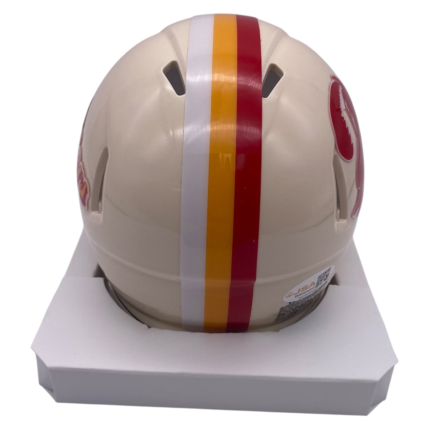 Simeon Rice Signed Tampa Bay Buccaneers Retro Alternate Speed Mini Helmet
