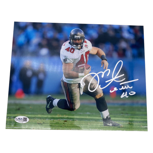 Mike Alstott Signed Tampa Bay Buccaneers 8x10 Photo