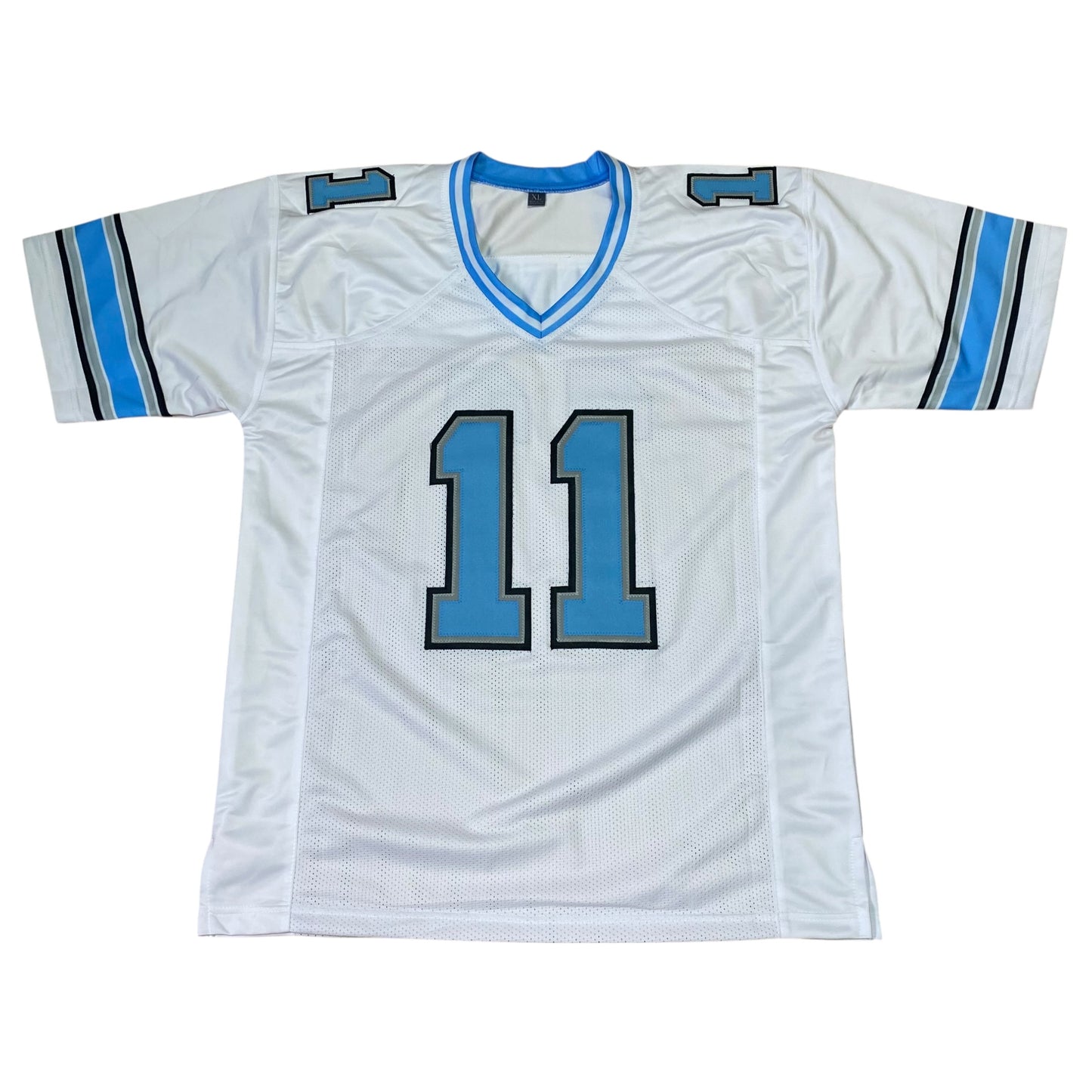 Daunte Culpepper signed White #11 stitched jersey - Detroit Lions QB
