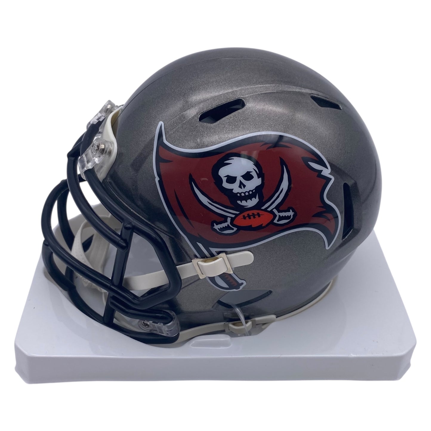 Tristan Wirfs Signed Tampa Bay Buccaneers 50th Anniversary Alternate Speed Mini Helmet