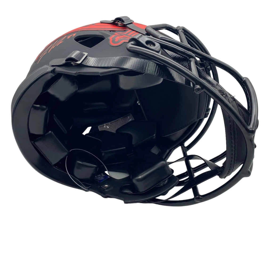 Super Bowl LV Team Signed Tampa Bay Buccaneers Eclipse Alternate Speed Full Size Authentic Helmet