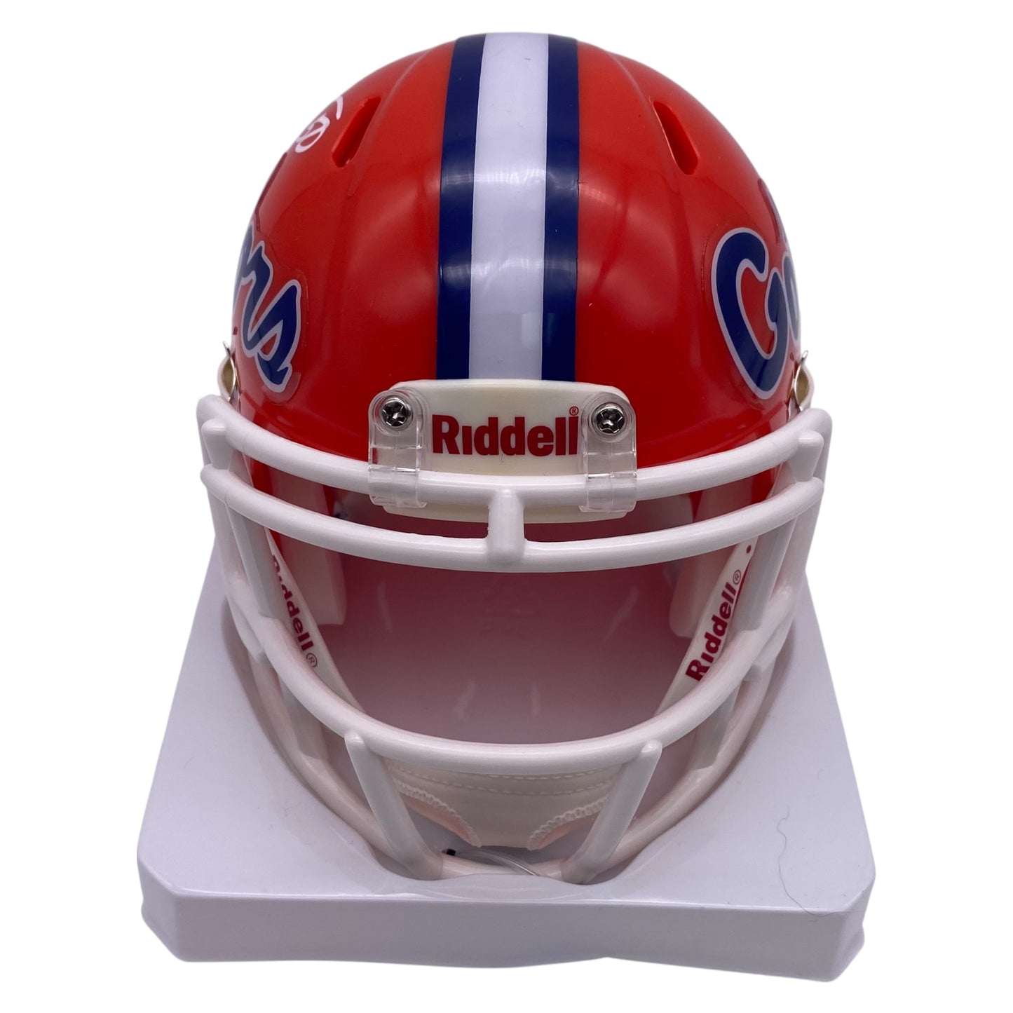 Brad Culpepper Signed Florida Gators Mini Speed Football Helmet