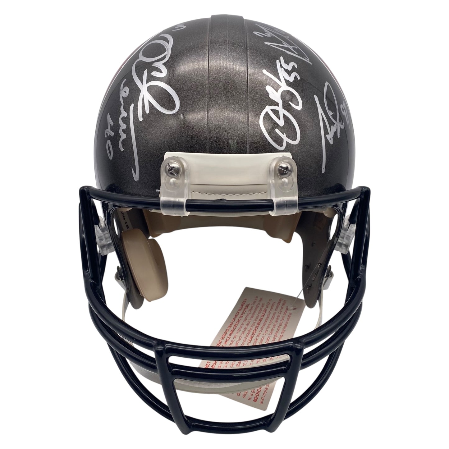 2002 Tampa Bay Buccaneers Full Size Authentic Super Bowl XXXVII Team Signed Helmet - 15 Autographs