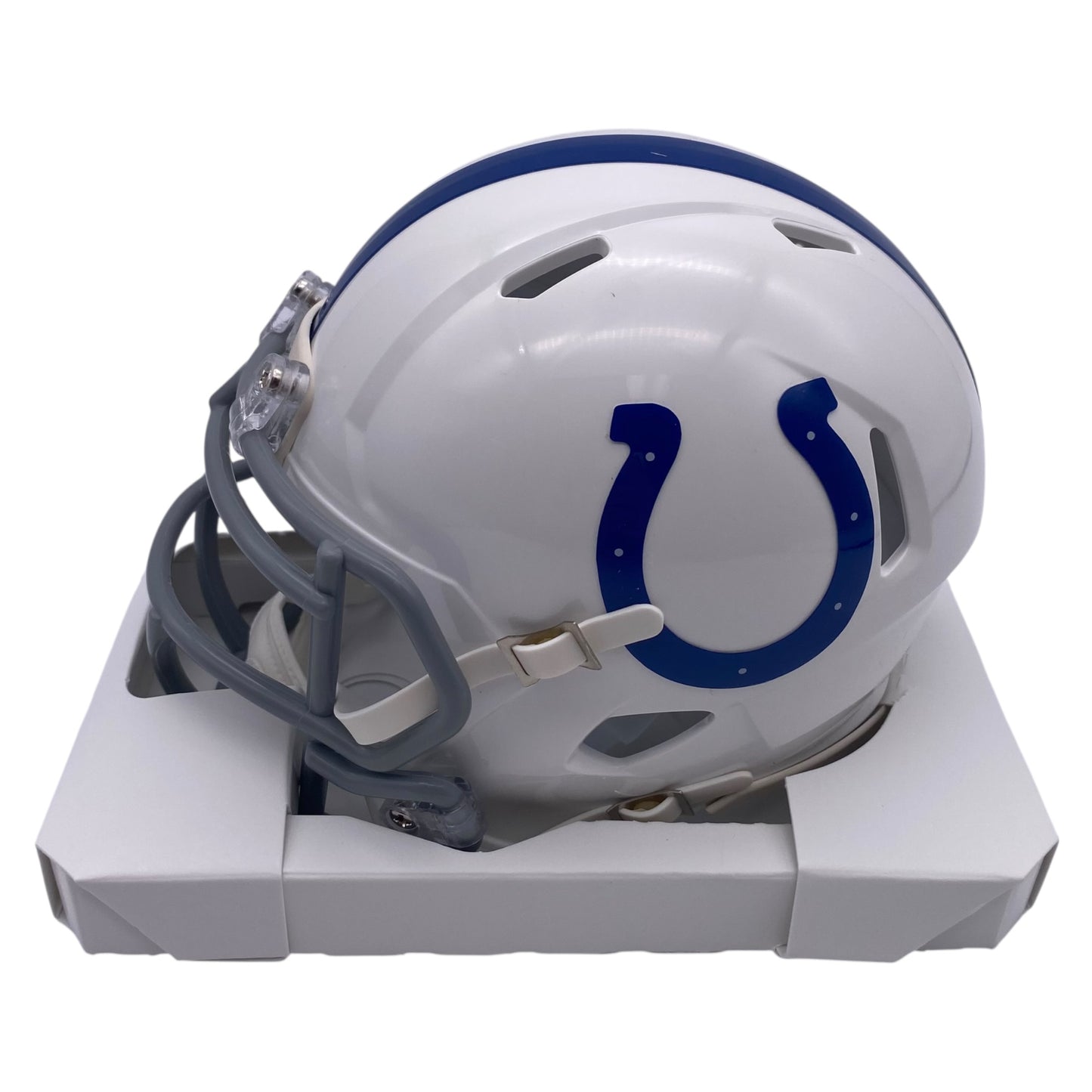 Ken Dilger Signed Indianapolis Colts Mini Speed Football Helmet