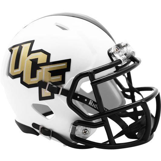 Daunte Culpepper Signed University of Central Florida UCF Golden Knights White Speed Mini Helmet