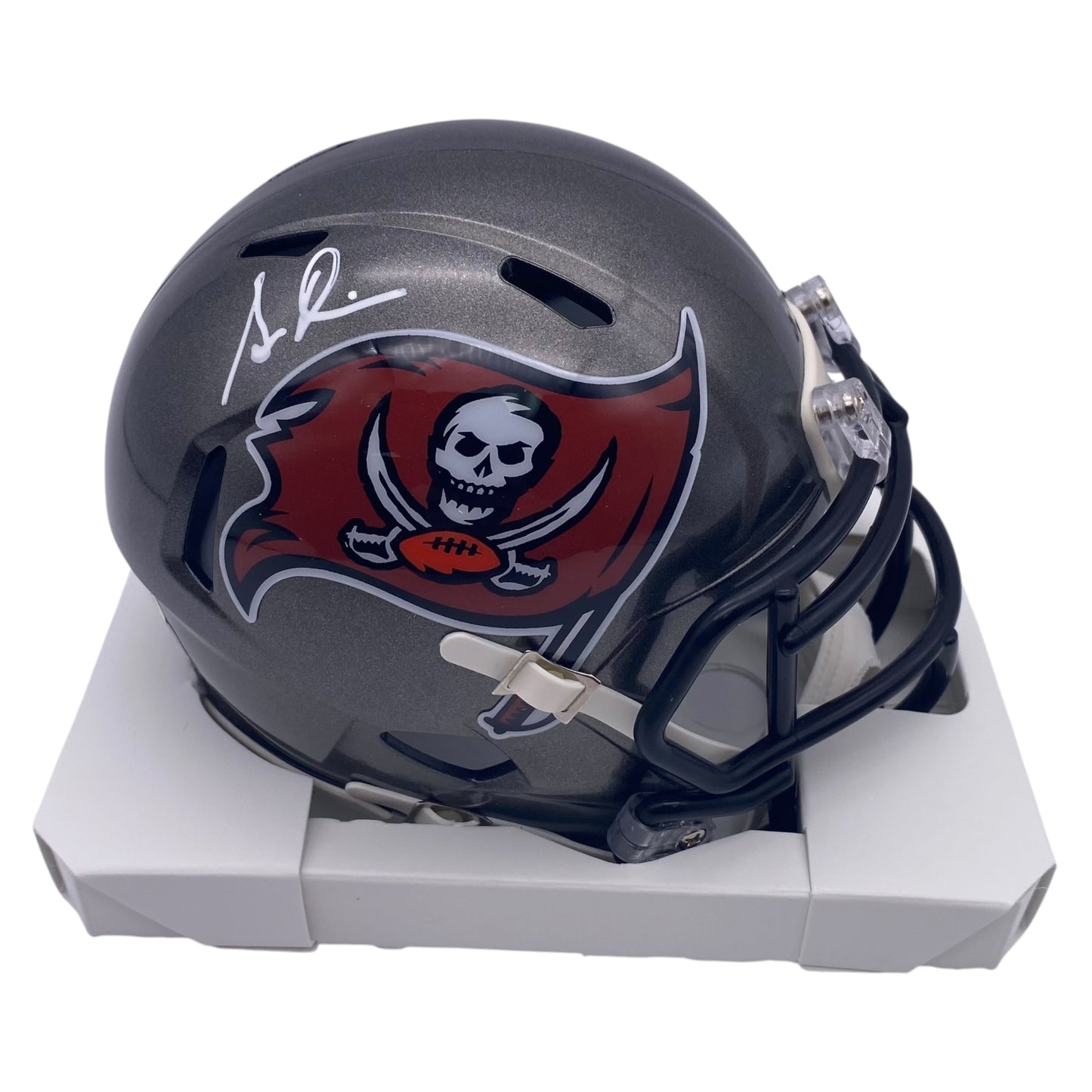 Simeon Rice Signed Tampa Bay Buccaneers Speed Mini Helmet