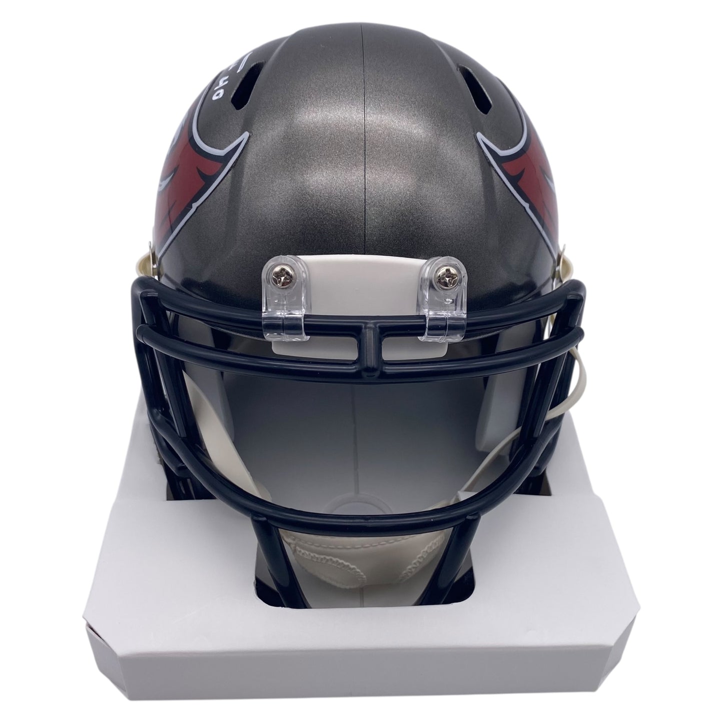 Mike Alstott Signed Tampa Bay Buccaneers 1997-2013 Super Bowl XXXVII Era Speed Mini Helmet