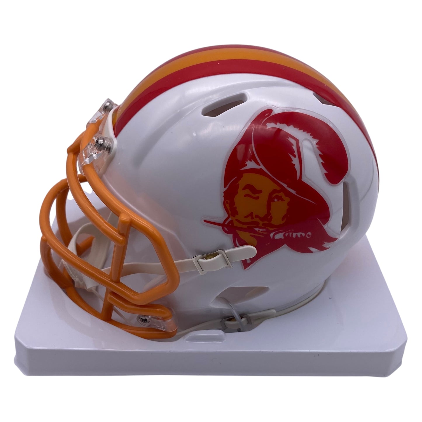 Ndamukong Suh Signed Tampa Bay Buccaneers Creamsicle Throwback Speed Mini Helmet