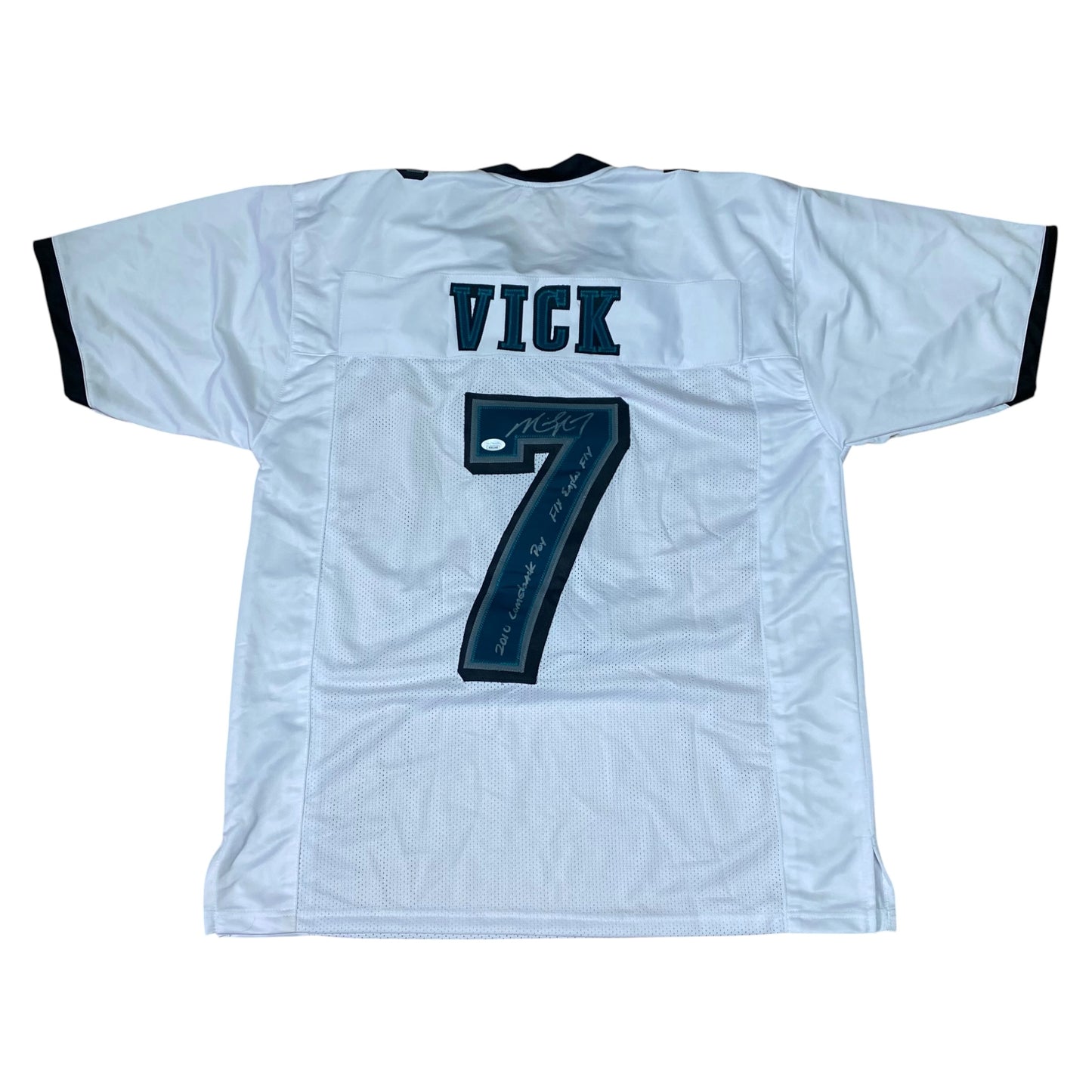 Michael Vick signed White #7 stitched jersey - Philadelphia Eagles QB