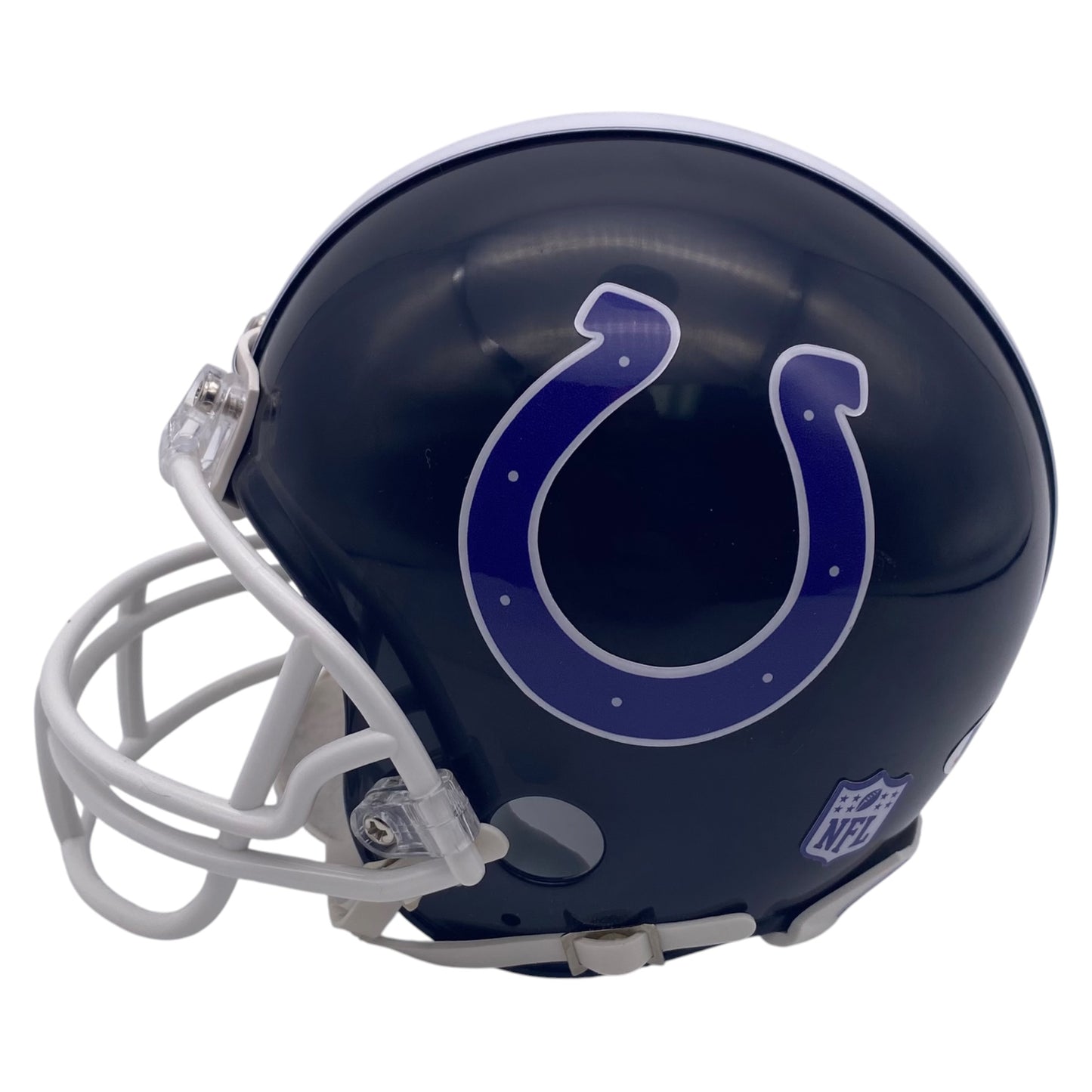 Daniel Jones Signed Indianapolis Colts Alternate Mini Helmet