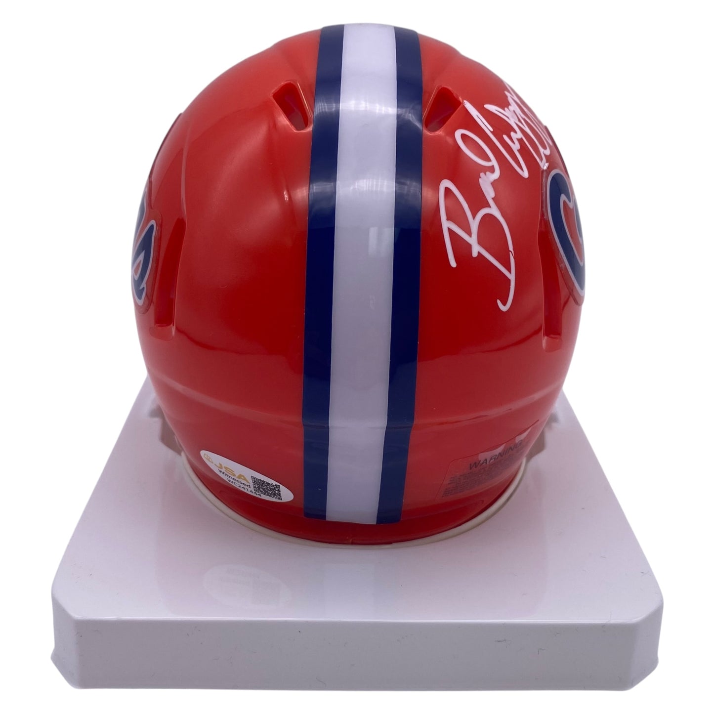 Brad Culpepper Signed Florida Gators Mini Speed Football Helmet