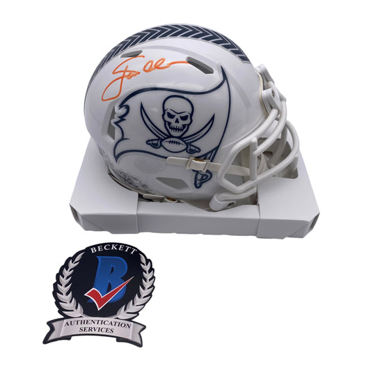 Coach Jon Gruden Signed Tampa Bay Buccaneers Salute to Service Mini Helmet
