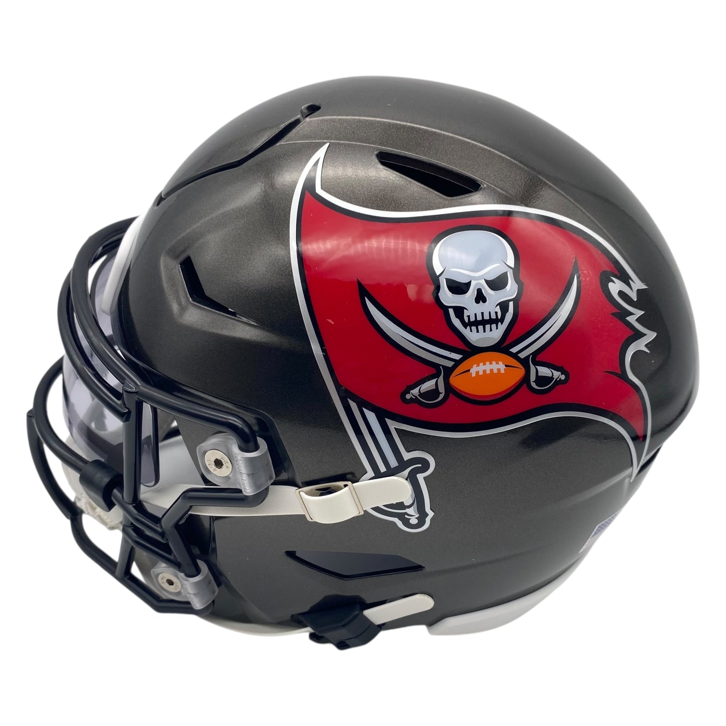 Mike Alstott SB XXXVII Champs Signed Tampa Bay Buccaneers MIDI Mid Size SpeedFlex Helmet