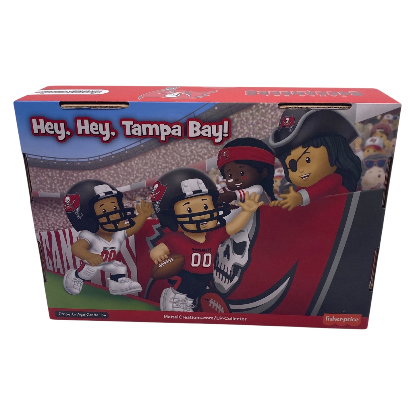 Zyon McCollum Signed Tampa Bay Buccaneers Little People Figurine Set