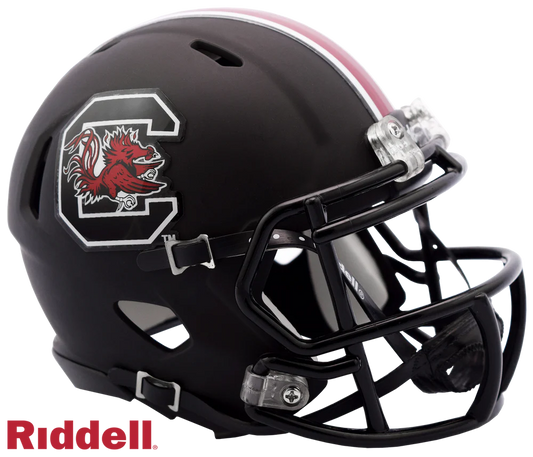 Steve Spurrier Signed South Carolina Gamecocks Black Mini Football Helmet