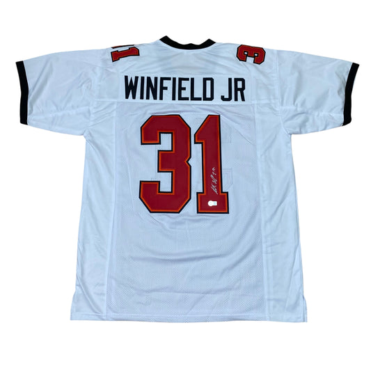Antoine Winfield Jr signed white #31 stitched jersey