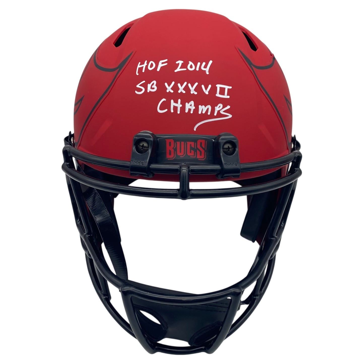 Derrick Brooks Signed Tampa Bay Buccaneers Rave Alternate Full Size Replica Helmet